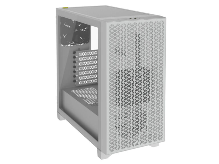 CORSAIR 3000D AIRFLOW TEMPERED GLASS MID-TOWER - WHITE