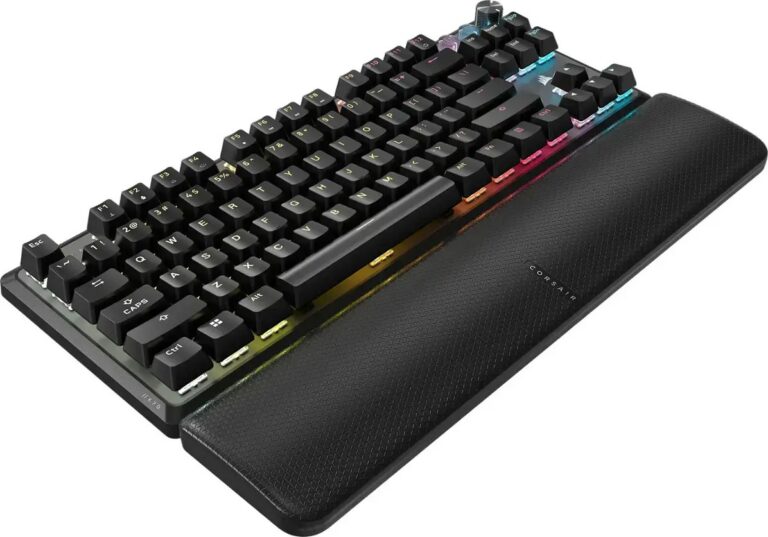 CORSAIR K70 PRO TKL HIGH PERFORMANCE HALL EFFECT RAPID TRIGGER GAMING KEYBOARD - BLACK