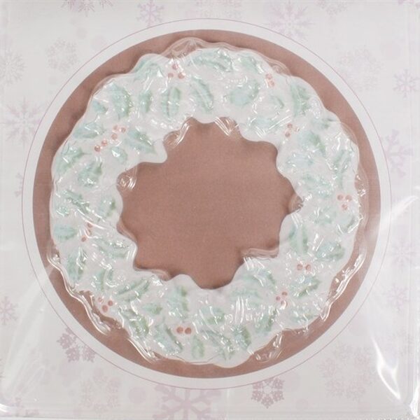 Christmas Wreath Texture Mat