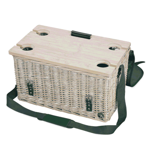 Cilio Ponza 4 Person Picnic Basket Green