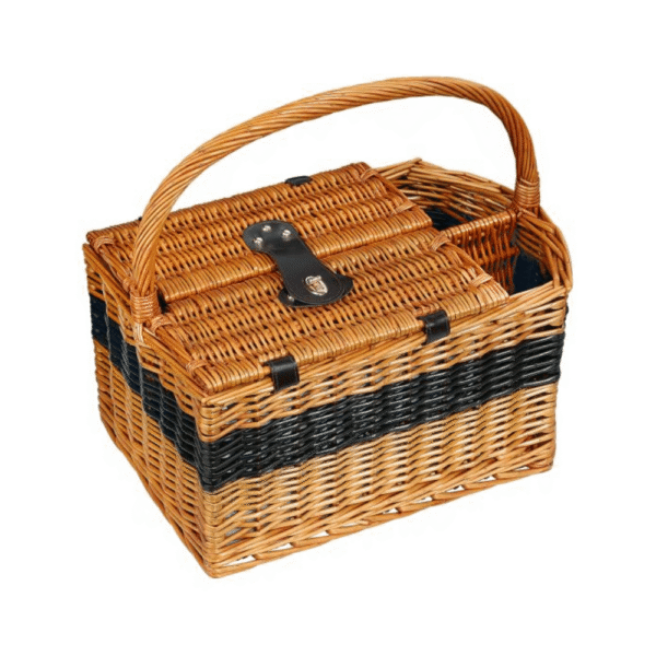 Cilio Cernobbio 2 Person Picnic Basket Light Brown