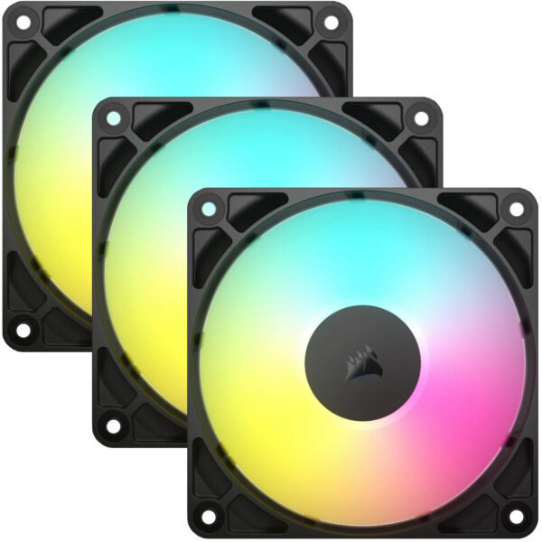 Corsair RS120 Argb, 120MM Argb Fan, Triple Pack