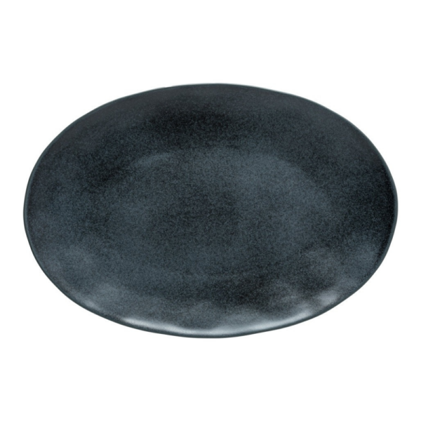 Costa Nova Livia Oval Platter Black 45cm