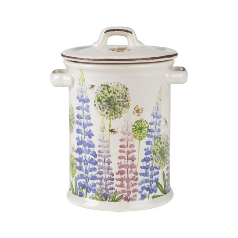 T&G Cottage Garden Butterfly Storage Jar