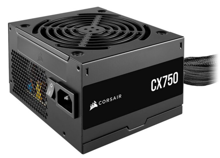 CORSAIR 750 WATT 80 PLUS BRONZE ATX POWER SUPPLY