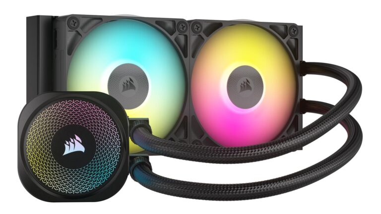 CORSAIR ICUE LINK TITAN 240 RX RGB AIO 240mm RADIATOR LIQUID CPU COOLER