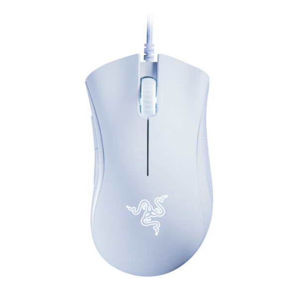 Razer Deathadder Essential White Edition – Ergonomic Wired Gaming Mouse – Frml Packaging