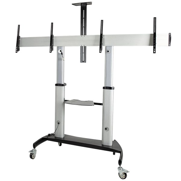 Dual TV Cart - 37-60in TVs - Height Ajs