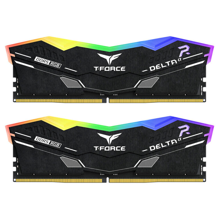 TEAMGROUP DELTA RGB 16GB 5600 CL36 DDR5 DESKTOP MEMORY BLACK (FOR AMD EXPO)