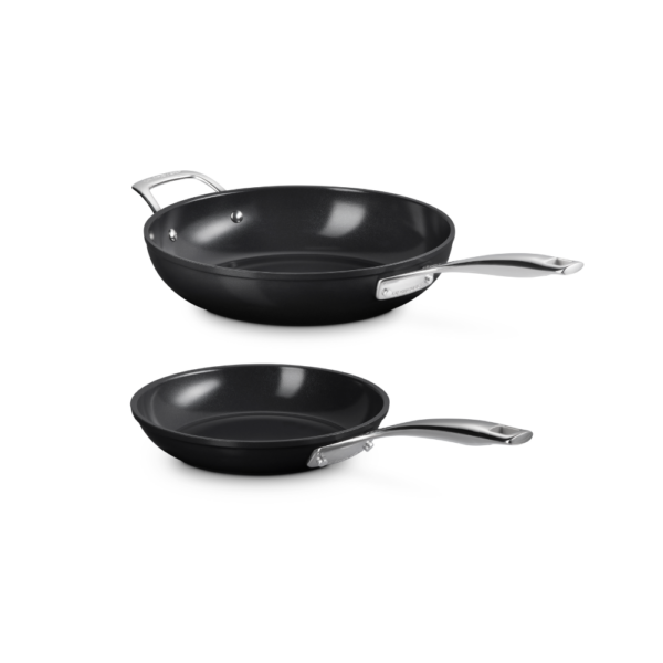 Le Creuset Essential Non-Stick Ceramic 2-Piece Deep Fry Pan Set
