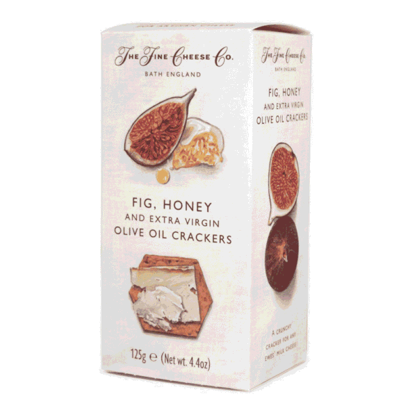 The Fine Cheese Co. Fig & Honey Crackers 125g