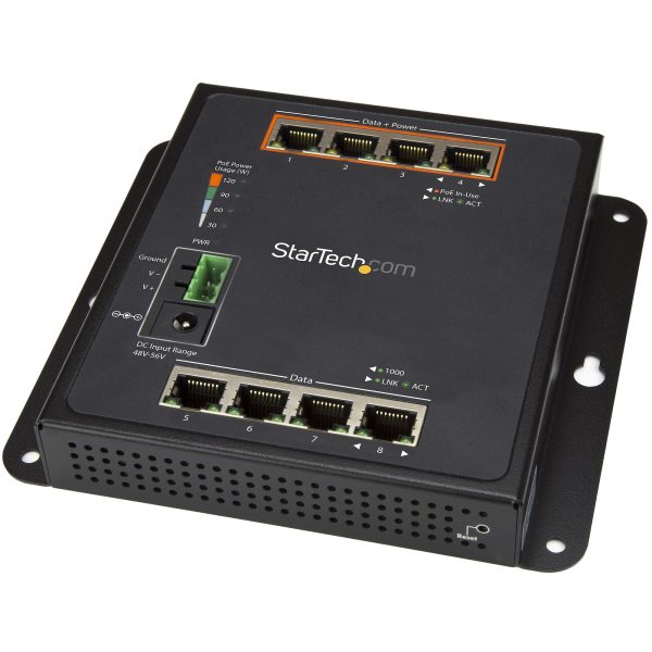 GbE Switch - 8-Port (4 PoE+) - Managed