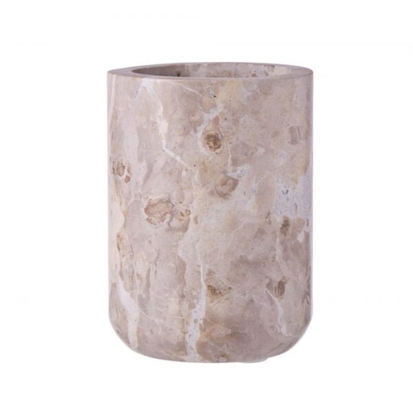 Grand Designs Caprani Beige Marble Utensil Holder