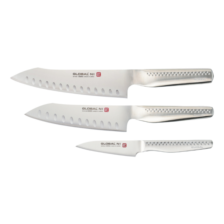 Global Ni 3 Piece Kitchen Knife Set