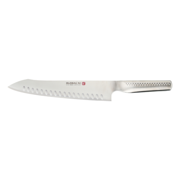 Global Ni Oriental Cook’s Knife Fluted Blade 26cm