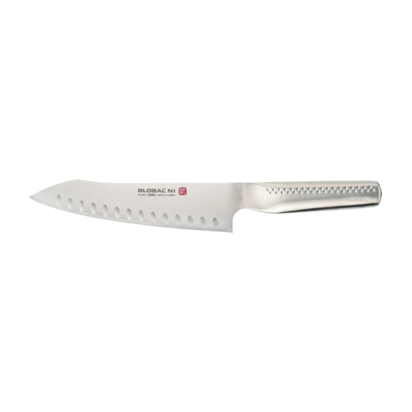 Global Ni Oriental Cook’s Knife Fluted Blade 20cm