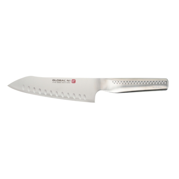 Global Ni Vegetable Knife Fluted Blade 18cm