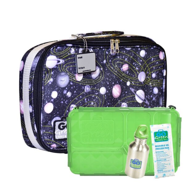Go Green Lunch Box Space Case Set