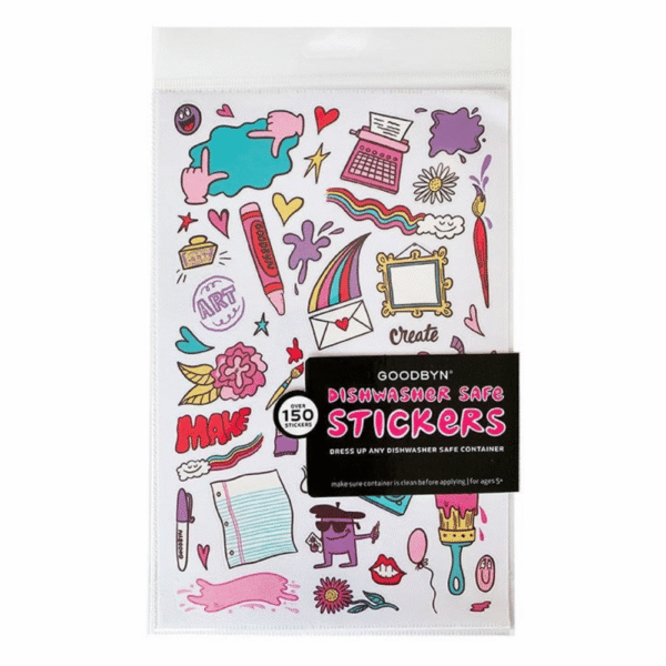 Goodbyn Dishwasher Safe Stickers Star Flower