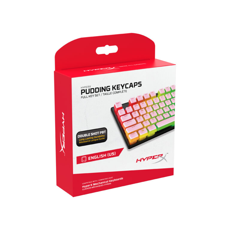 HYPERX PUDDING KEYCAPS PINK(PBT US Layout)