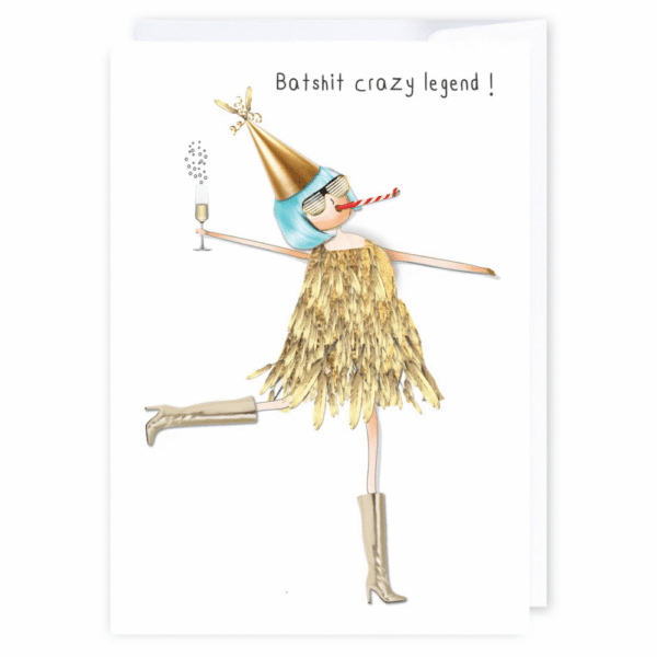 i candy Card Birthday – Batshit crazy