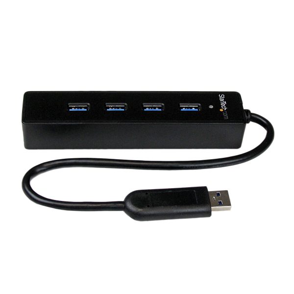 4 Port SuperSpeed Portable USB 3.0 Hub