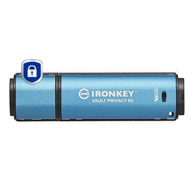 16GB Ironkey Vault Privacy 50 AES-256 19