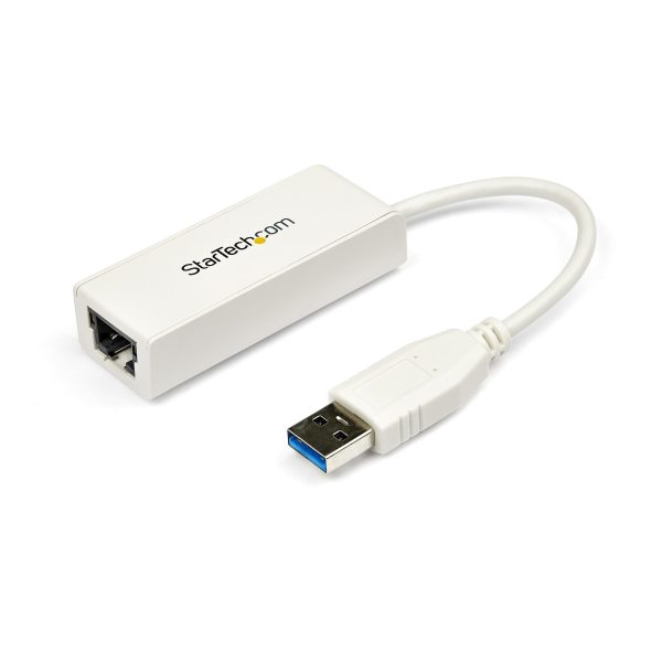 USB 3.0 to Ethernet Adapter - White