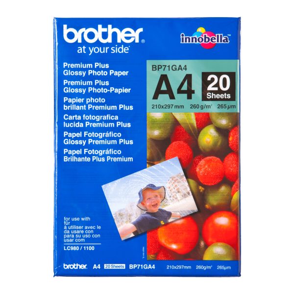 BP-71GA Glossy A4 (20 sheets)