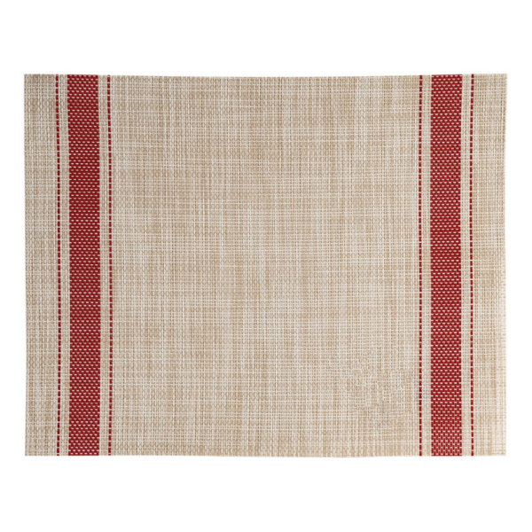 Icon Chef Plate Mat French Red 25x30cm