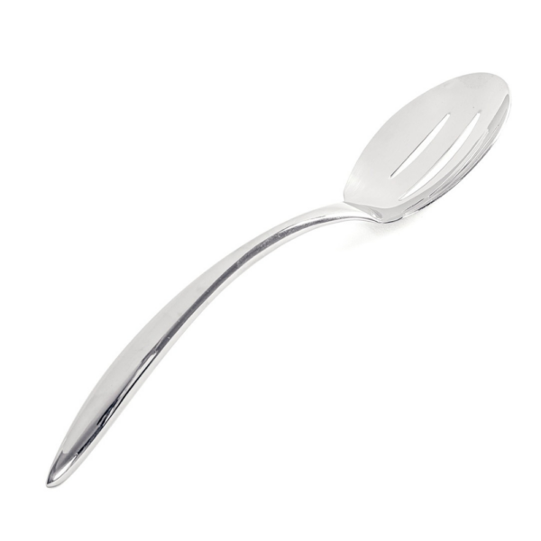 Icon Chef Mirror Polished Slotted Serving Spoon 30cm