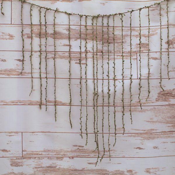 Curved Weeping Vine Garland for Newborn and Cake Smash Photos