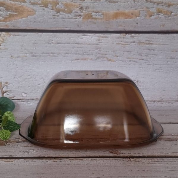 Amber Pyrex England Chicken Casserole Lid #535