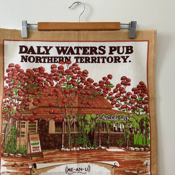 Daly Waters Pub Souvenir Tea Towel