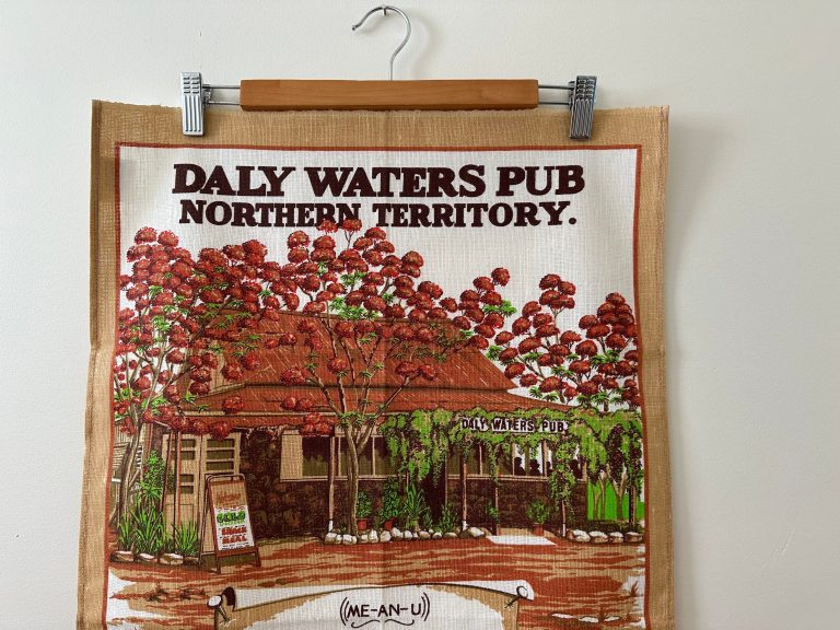 Daly Waters Pub Souvenir Tea Towel