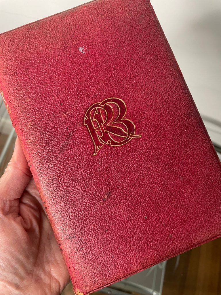 Vintage Robert Browning Poetry Collection Book
