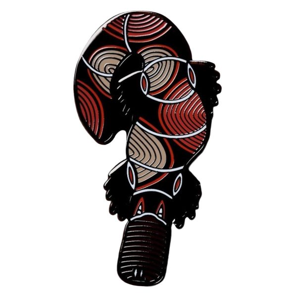 Gift Boxed Aboriginal Platypus Lapel Pin