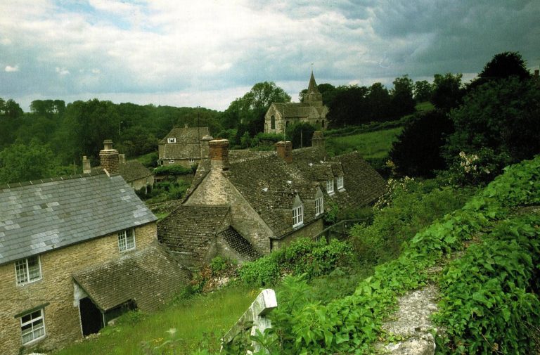 Sapperton Gloucestershire Vintage Photo Print