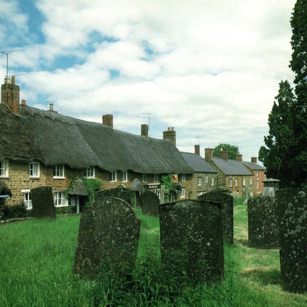 Vintage Cropredy, Oxfordshire Print Village 1980s – Photo English Life