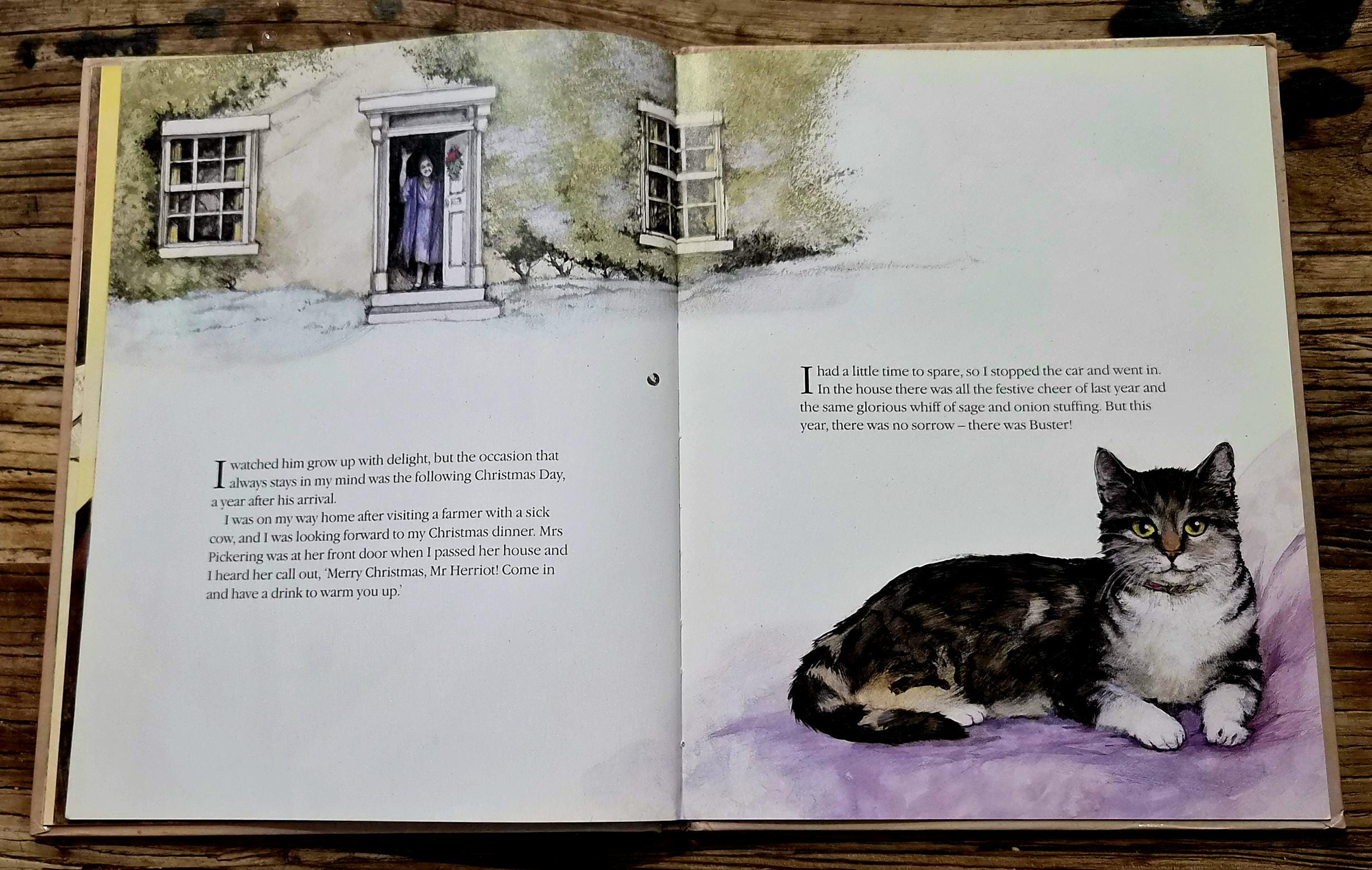 1986 The Christmas Day Kitten by James Herriot. Illustrated by Ruth Brown - Image 10