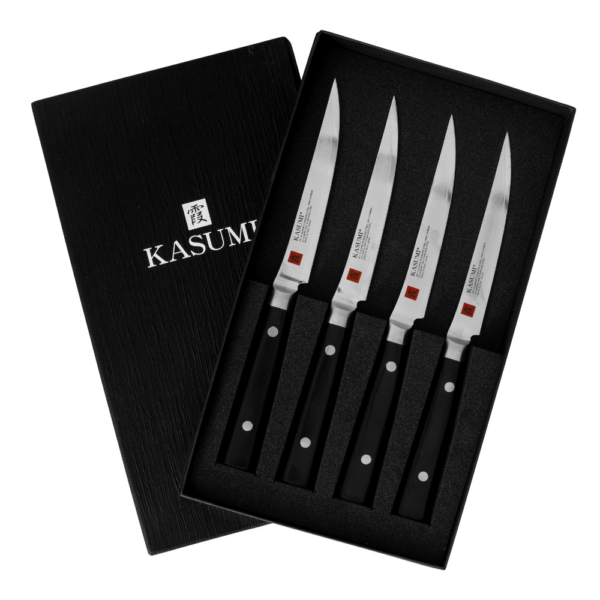 Kasumi Damascus 4 Piece Steak Knife Set
