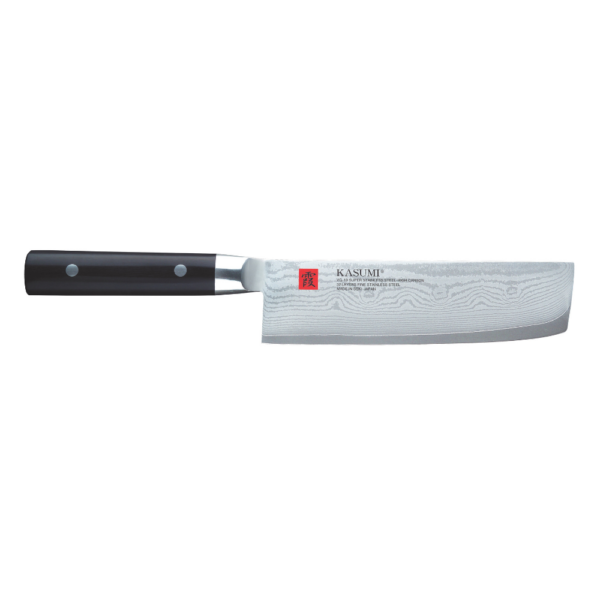 Kasumi Damascus Nakiri Knife 17cm