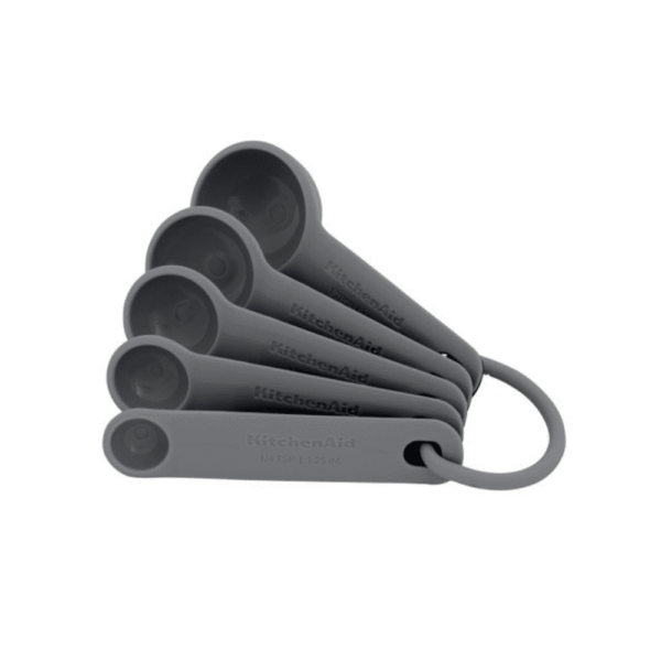 KitchenAid 5 Piece Measuring Spoon Set Charcoal