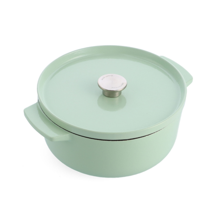 KitchenAid Covered Round Casserole 26cm/5.2L Pistachio
