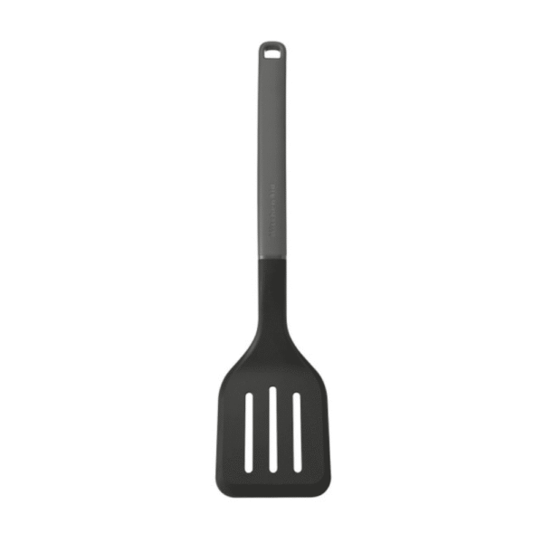 KitchenAid Slotted Turner Charcoal 34cm
