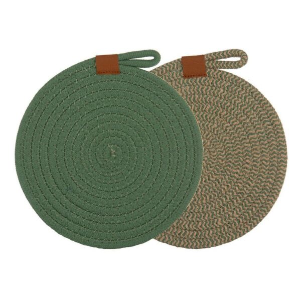Ladelle Trivets Nash Green Set of 2