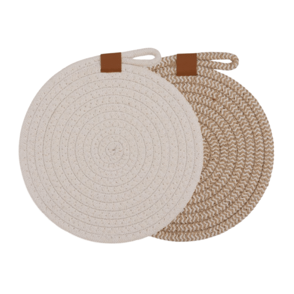 Ladelle Trivets Nash White Set of 2