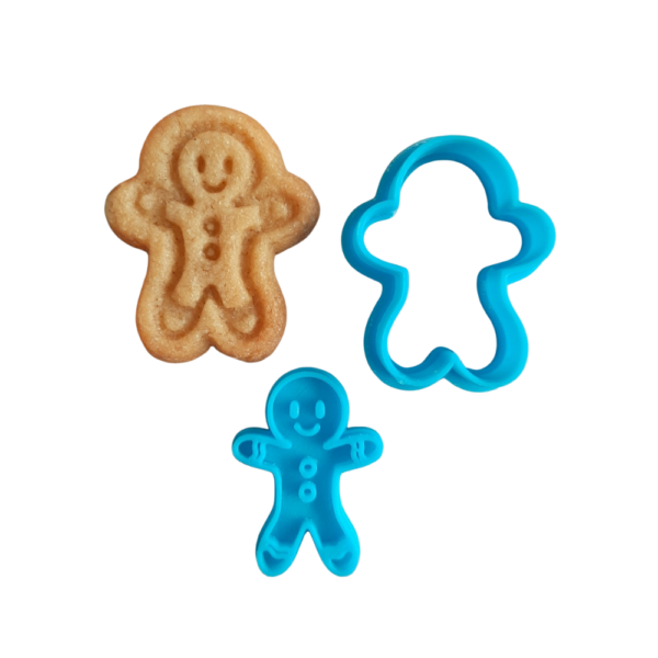 Little Monkey Cookie Cutter & Stamp Gingerbread Man