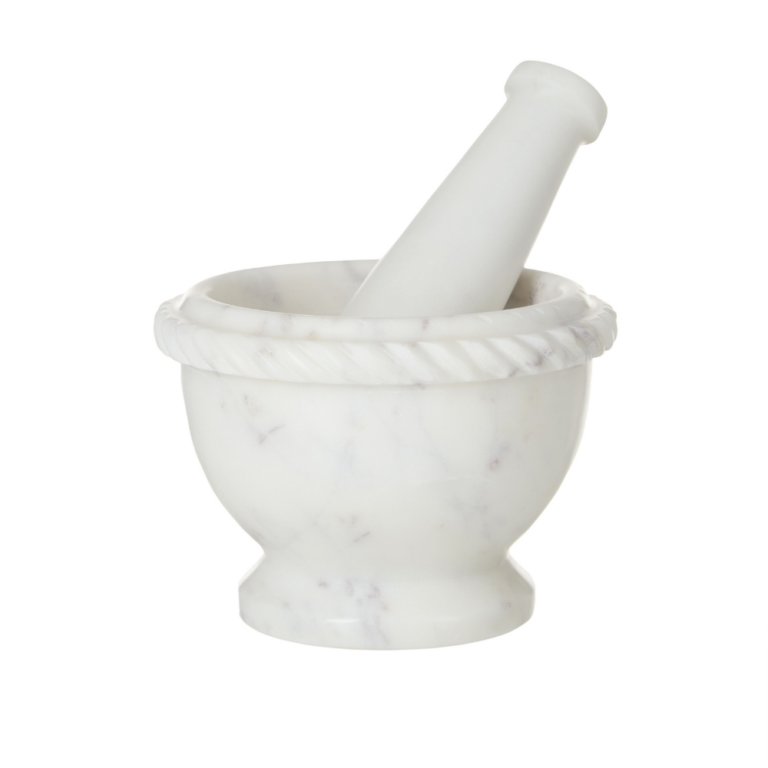 Society Home Margot Marble Mortar & Pestle 12cm
