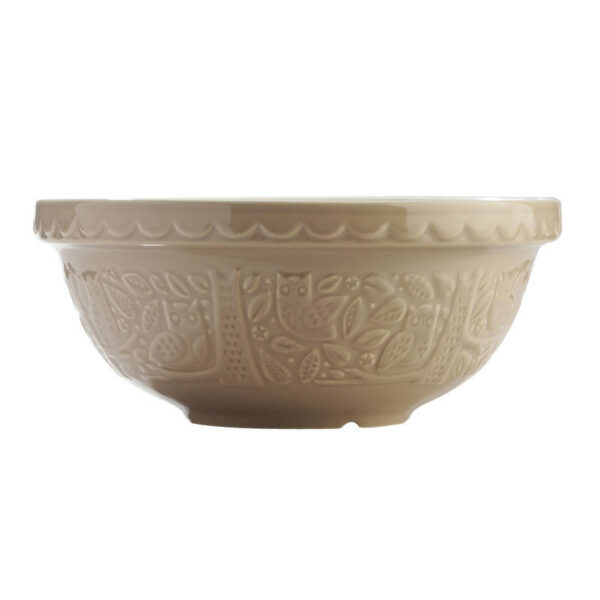 Mason Cash In The Forest Mixing Bowl Stone Owl 26cm